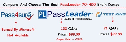 PassLeader 70-450 Exam Dumps[25]